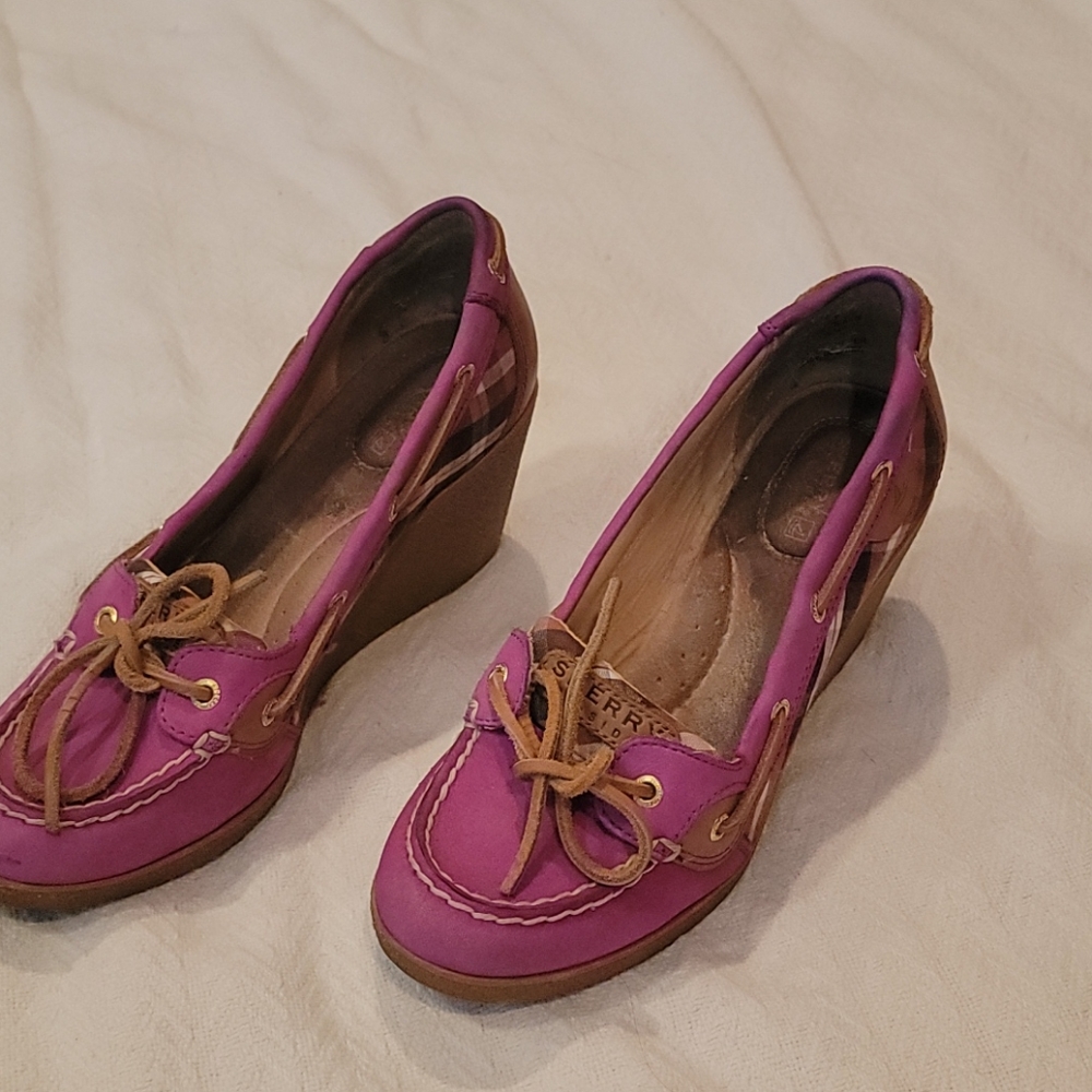 Women's Purple Wedge Shoes